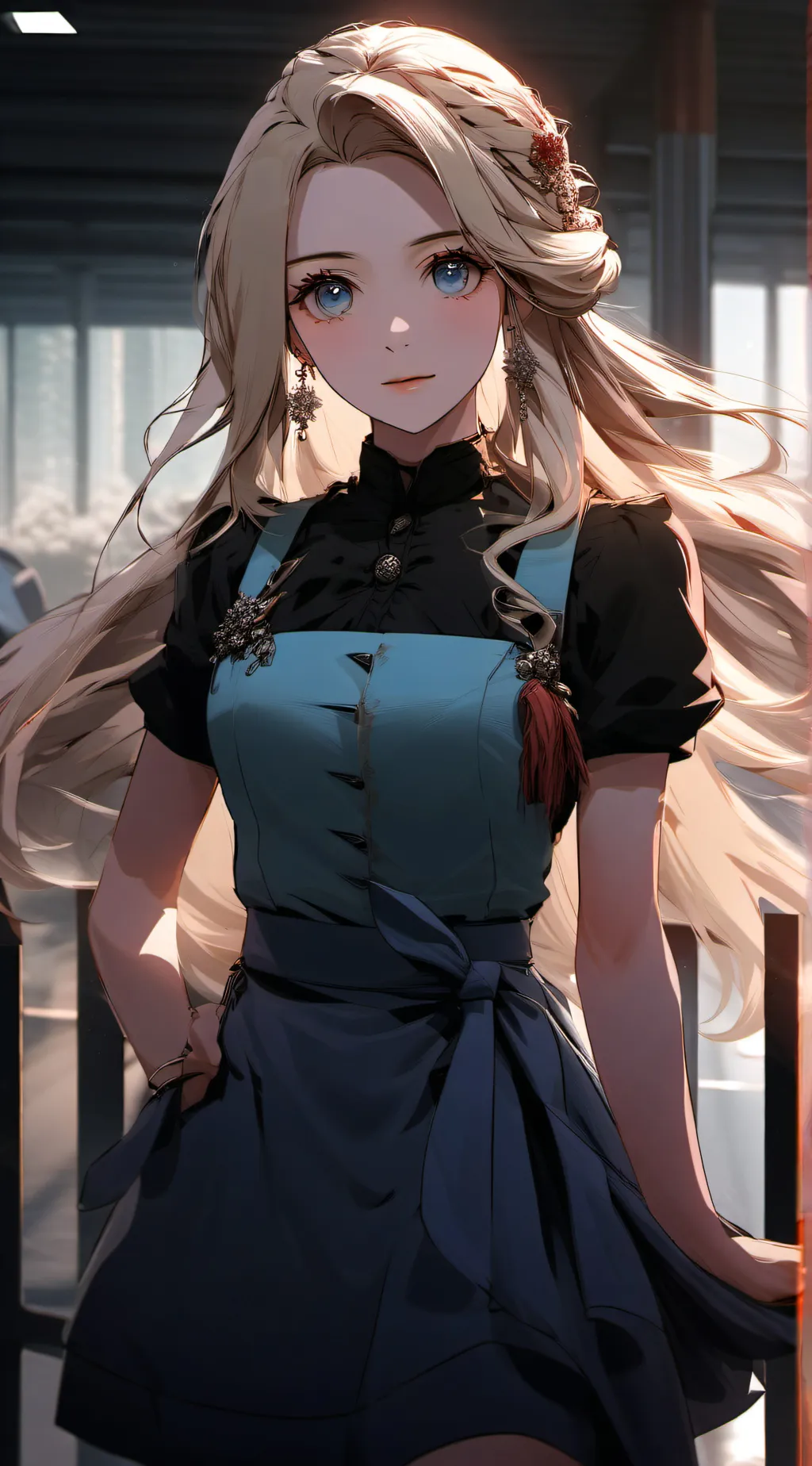 ai character: maggie background