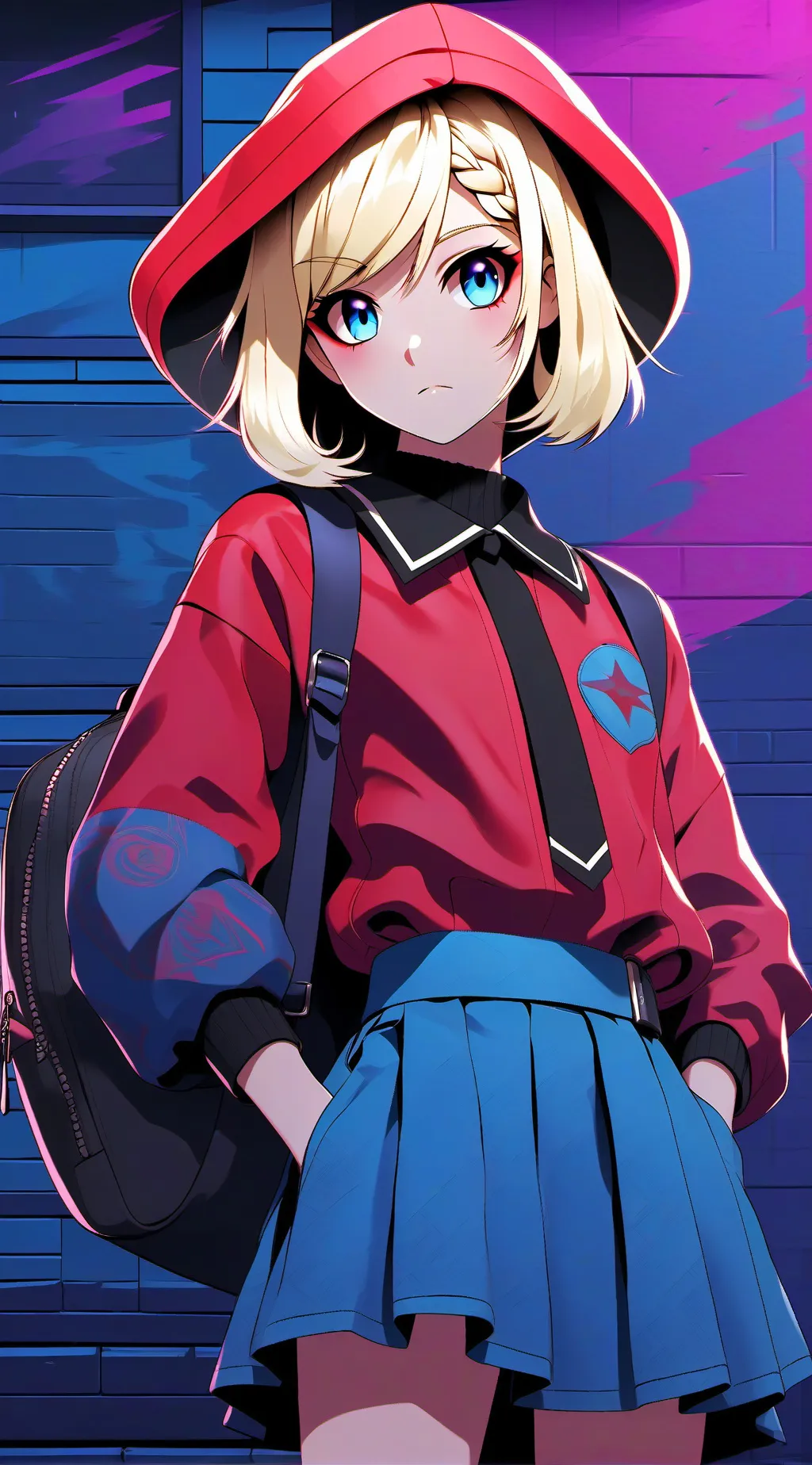 ai character: Tiffany highlander background