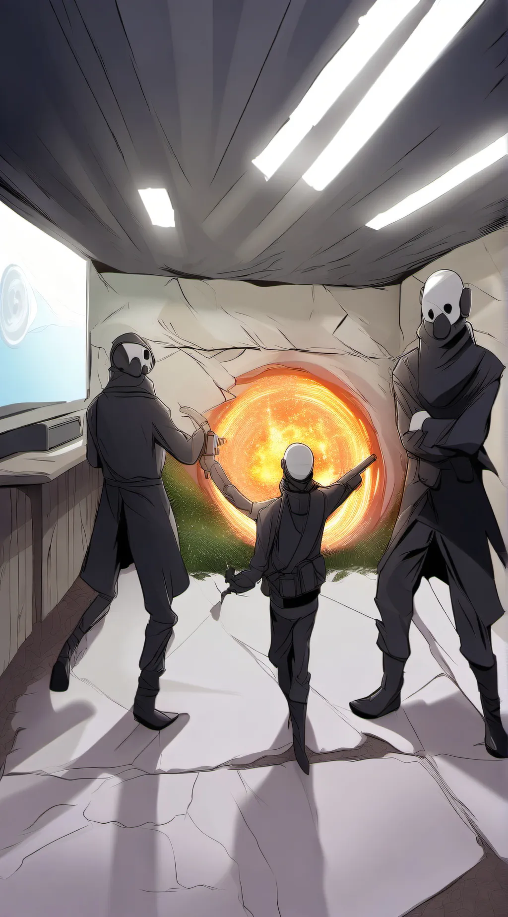 ai character: Scp u r guard background