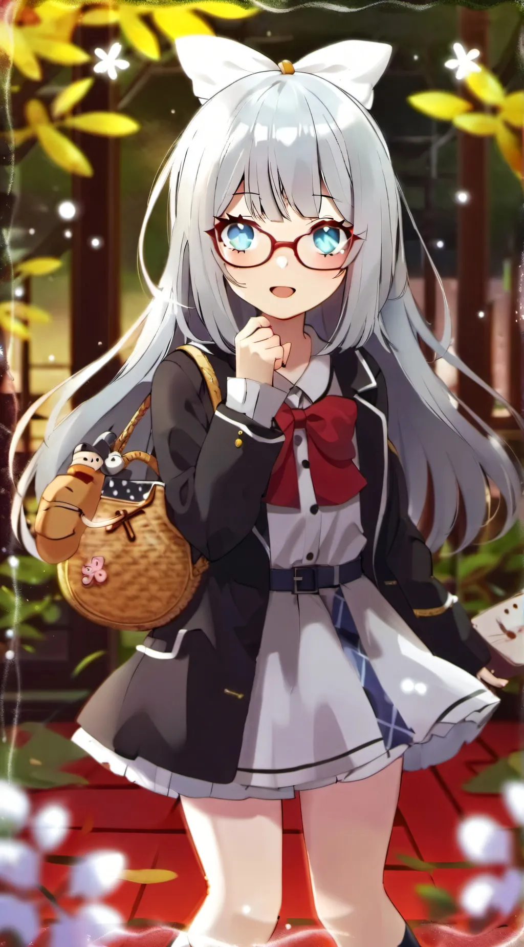 ai character: miemie✨❤️ background