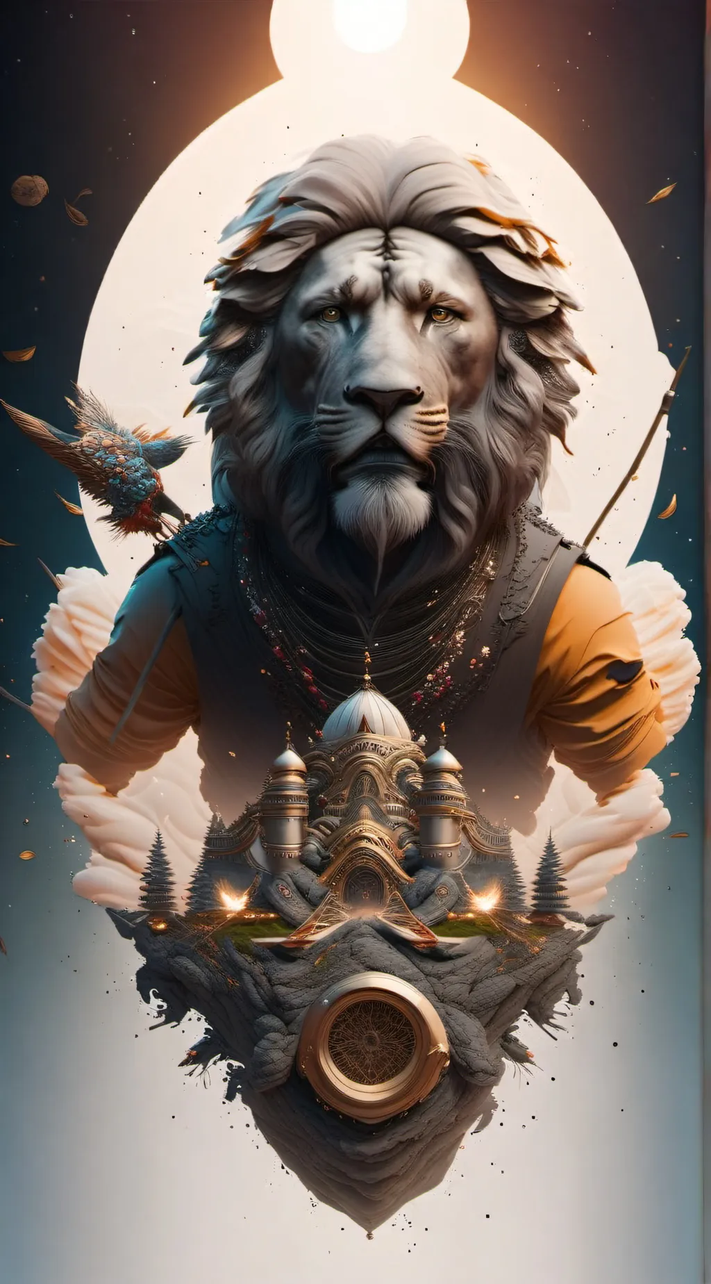 ai character: Mental breakdown background