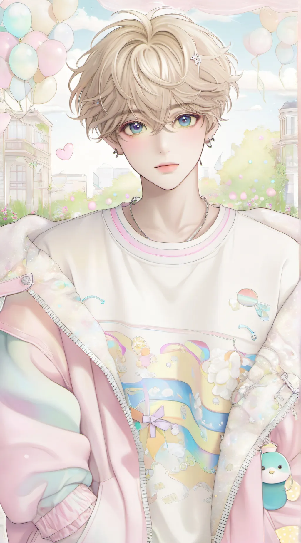 ai character: Damien  background