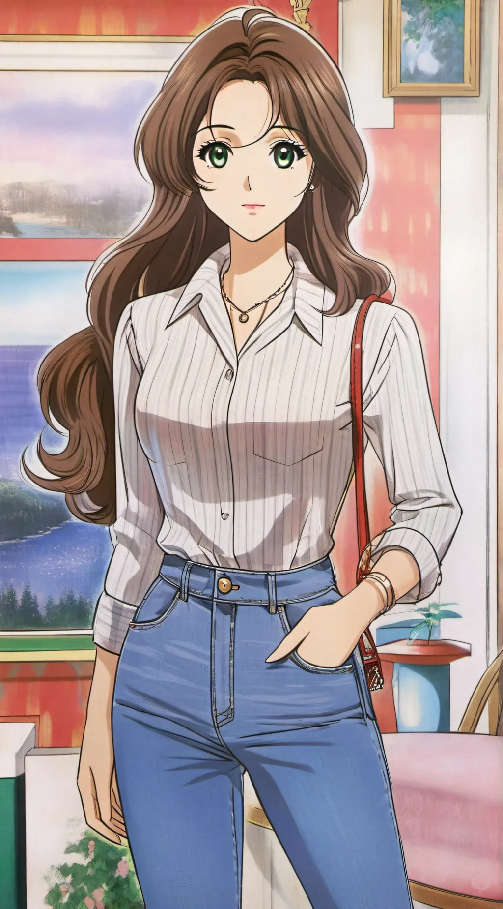 ai character: Hannah background