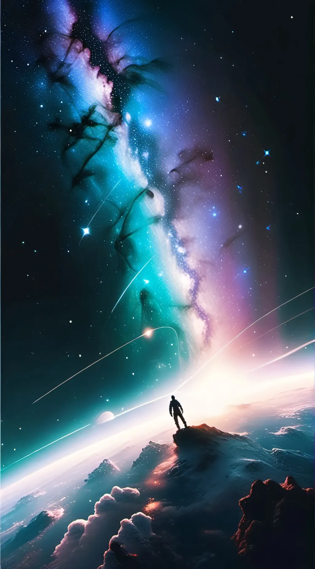 ai character: murder drones background