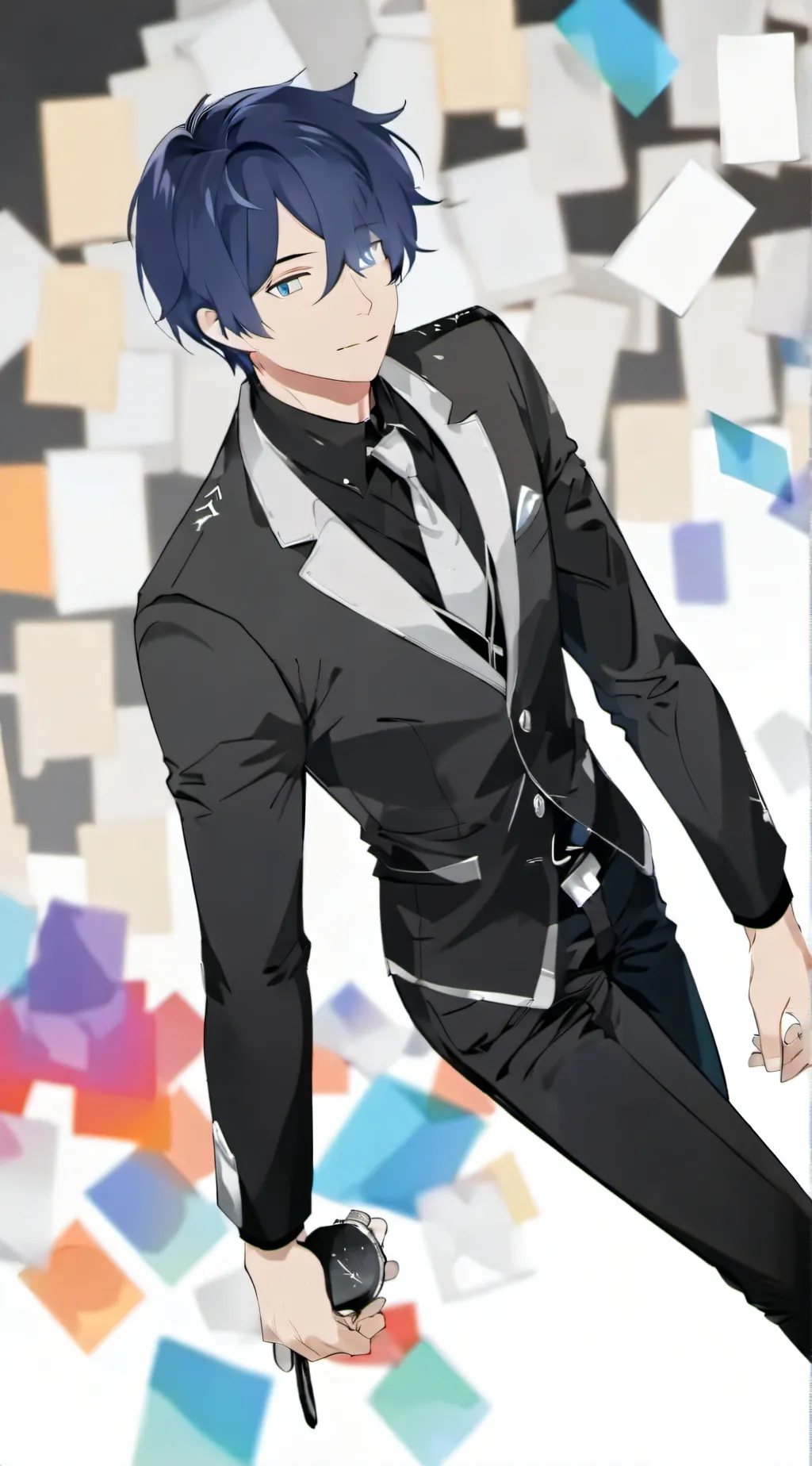 ai character: MHA dark princess background