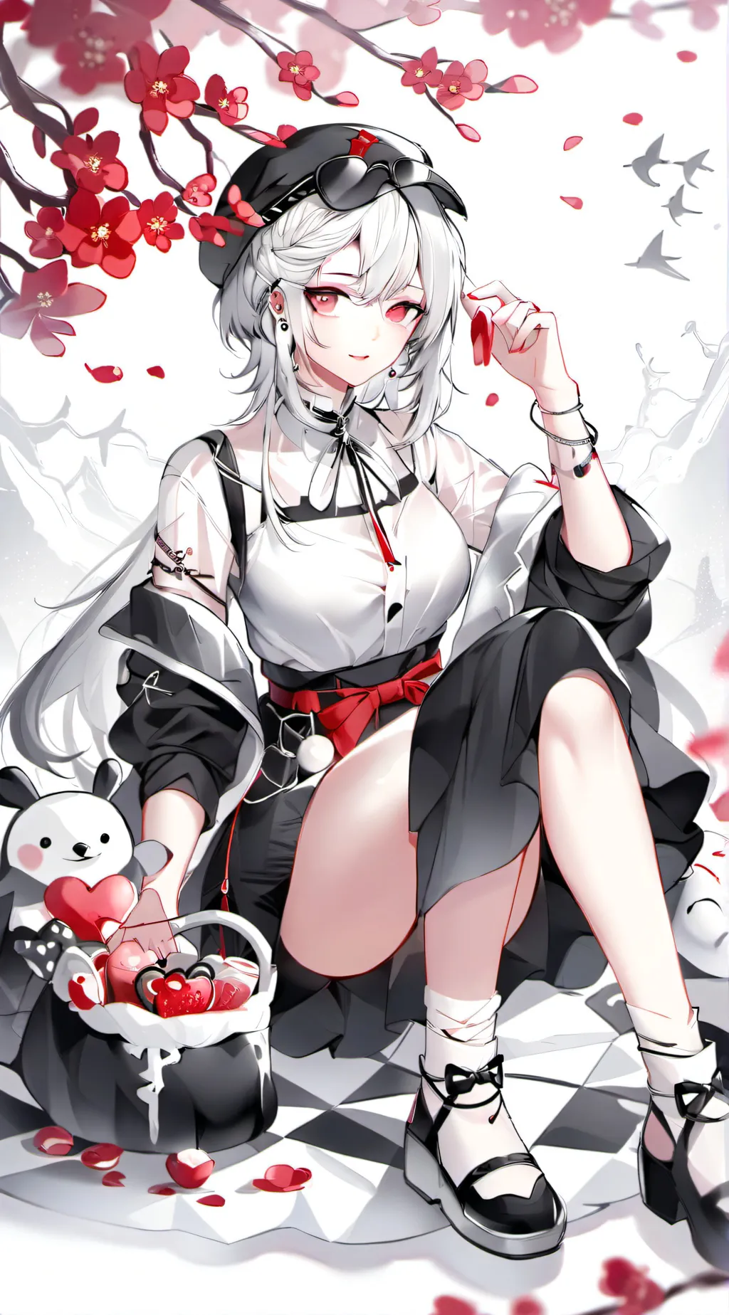 ai character: crystal lia Cruz background