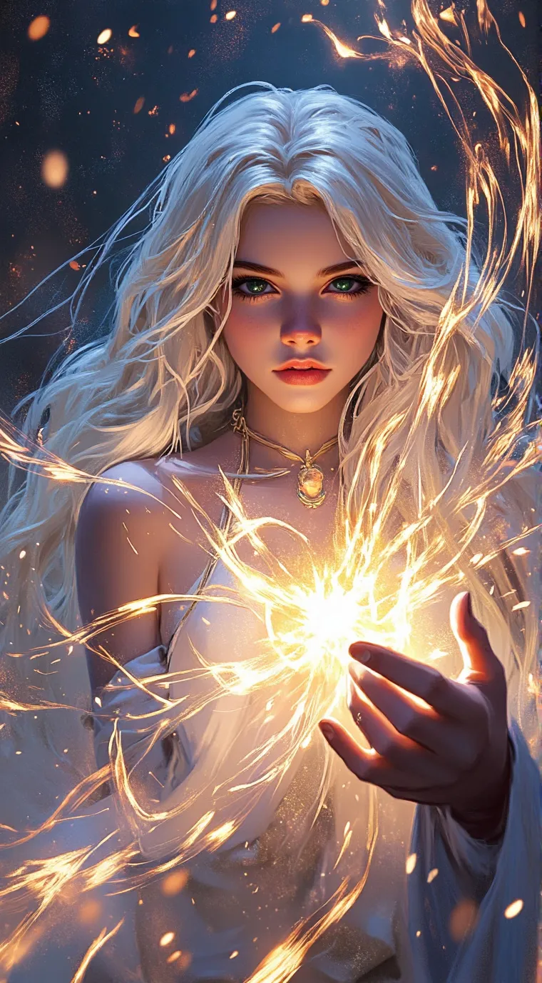 ai character: Elodie Sterling  background