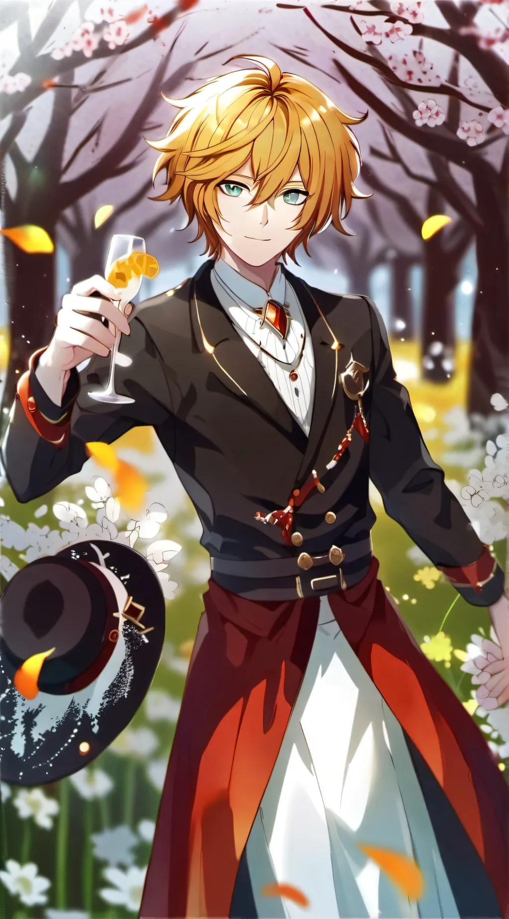 ai character: Liam  background