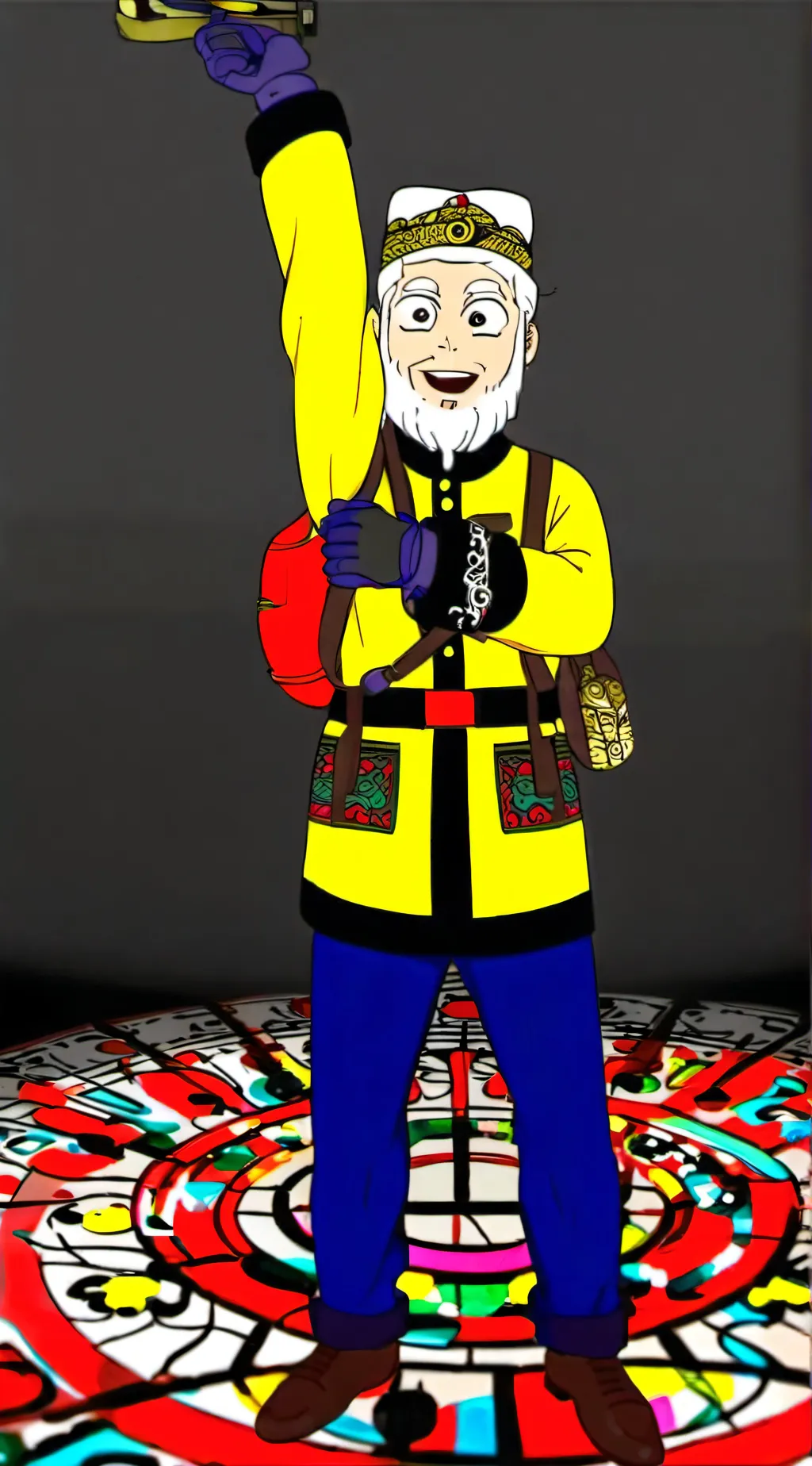 ai character: Oxaya The Lost Kid background