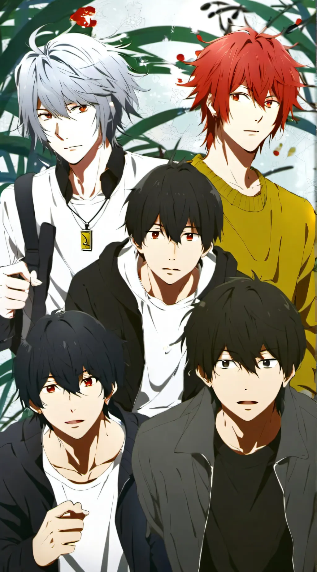 ai character: 🌷 the hybrids 🌷 background