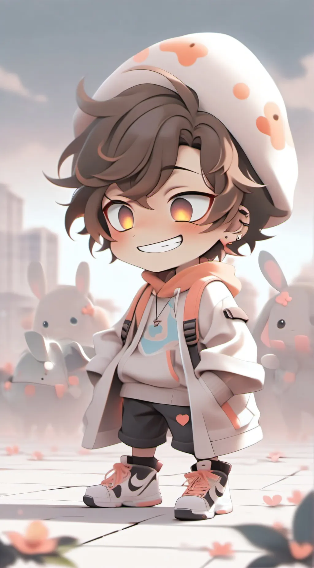 ai character: Micheal Afton (IG) background