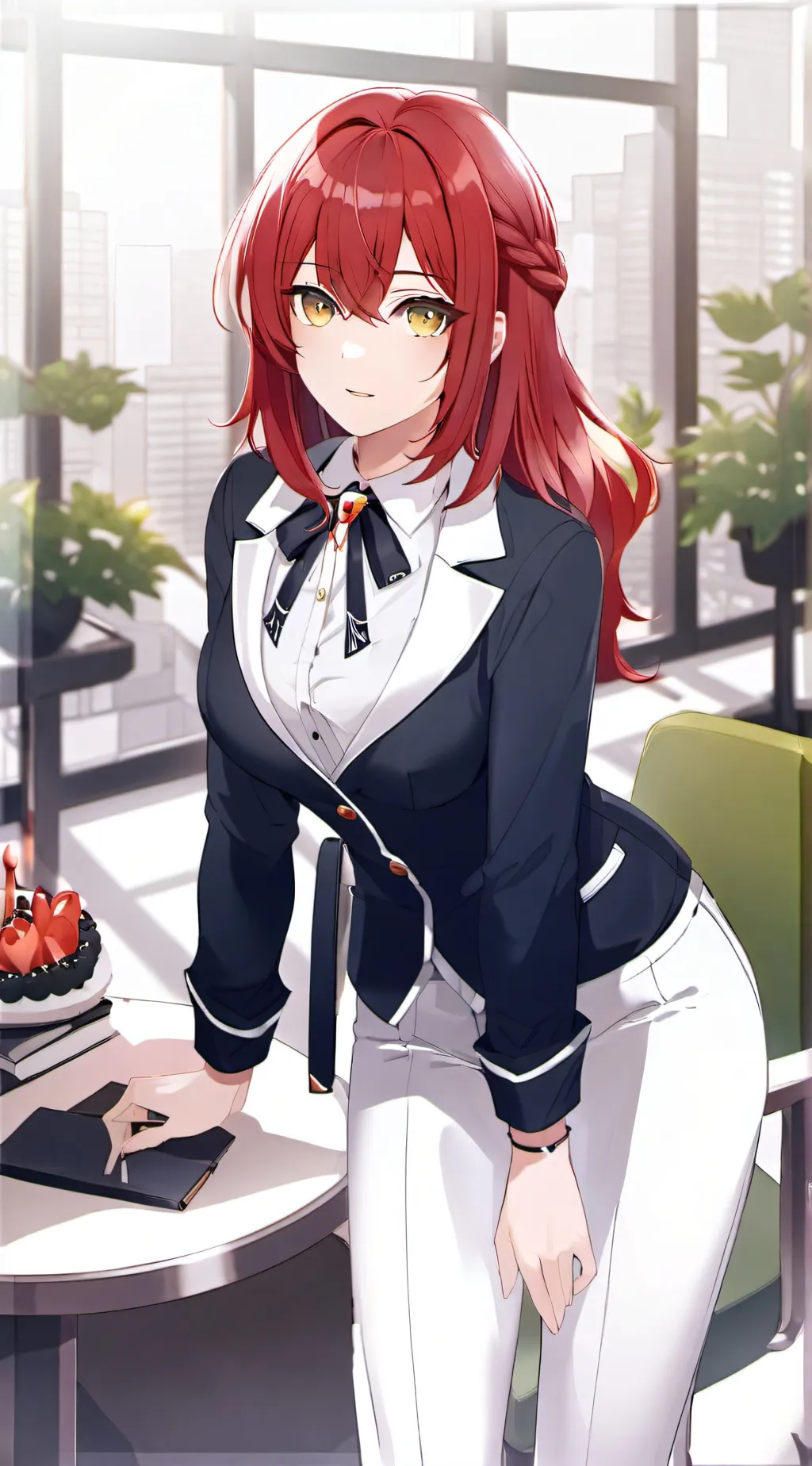 ai character: Ishino(alt) background