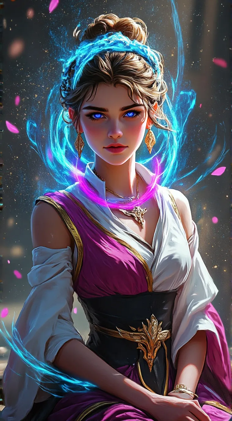 ai character: sarah background