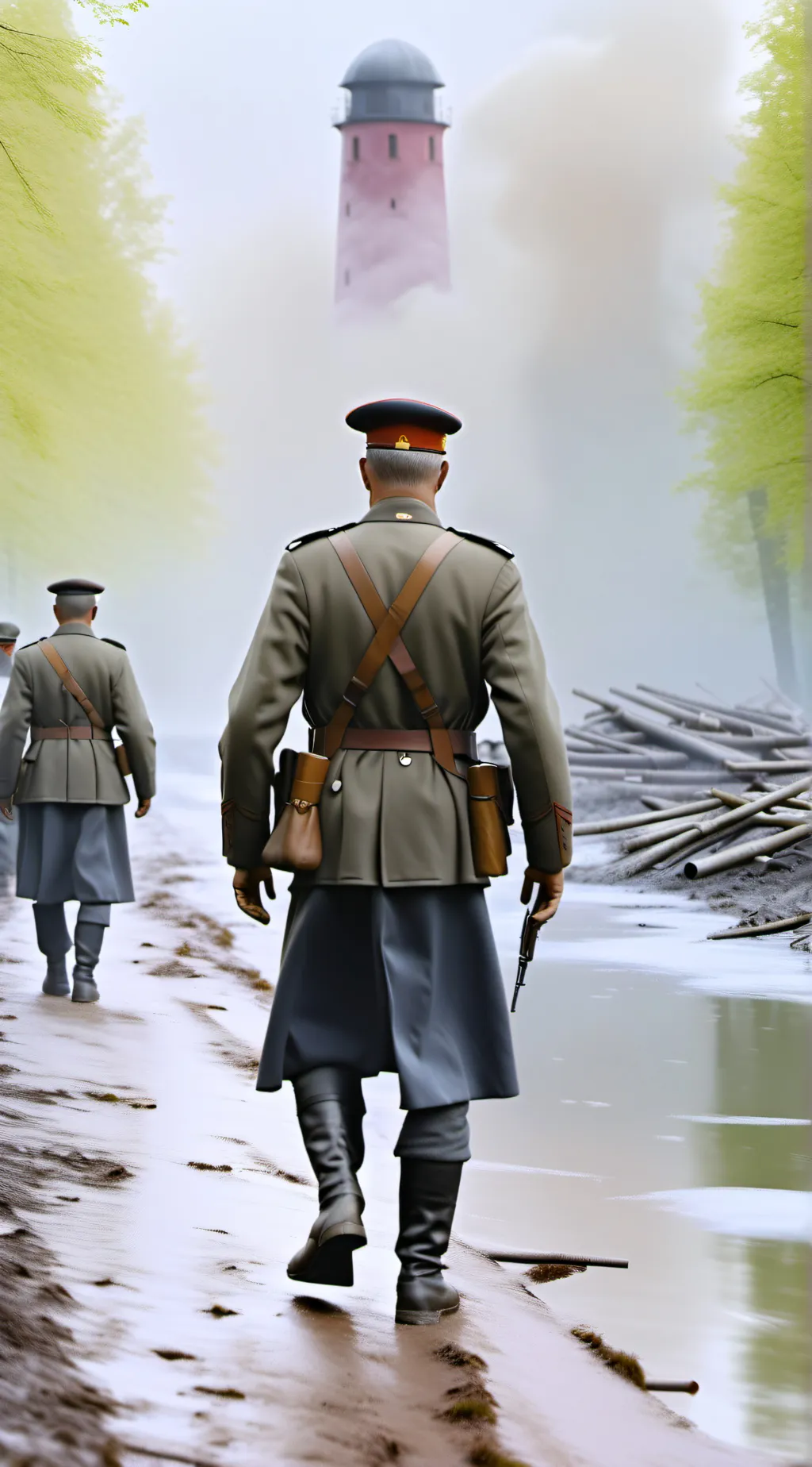 ai character: Soviet german war background