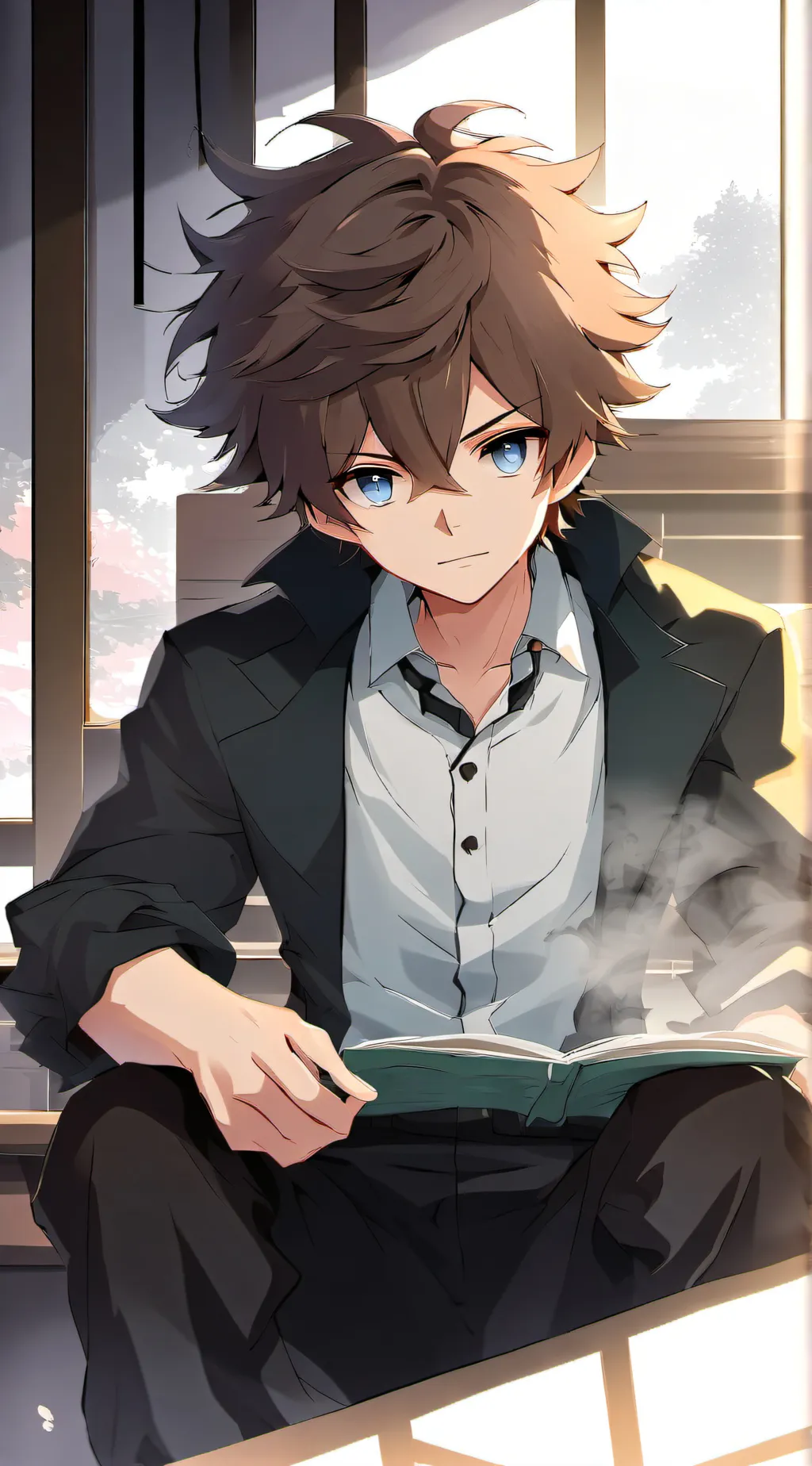 ai character: jacob  background