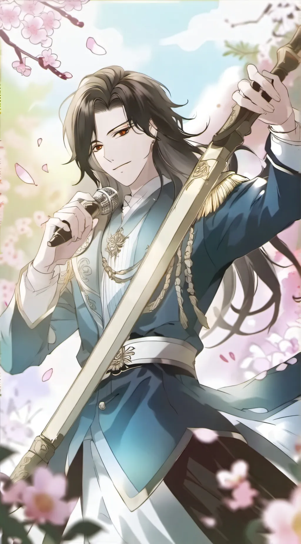 ai character: aizawa, presentmic background