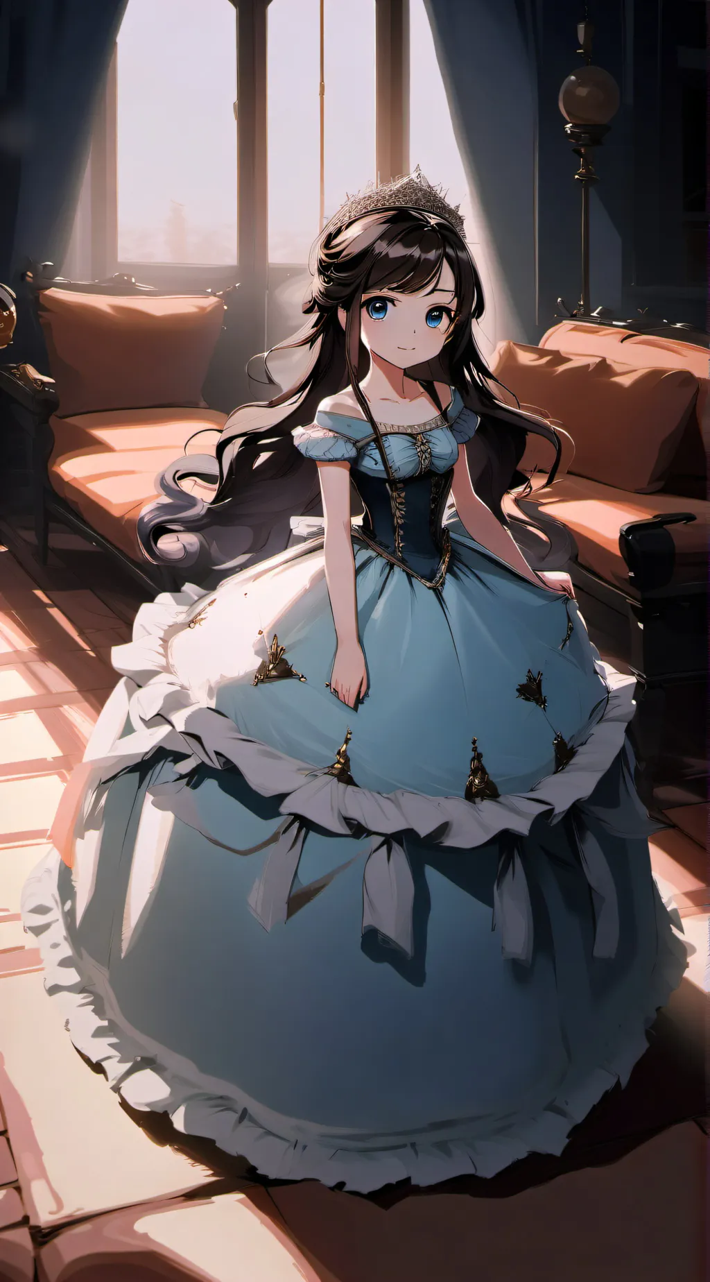 ai character: Lily background