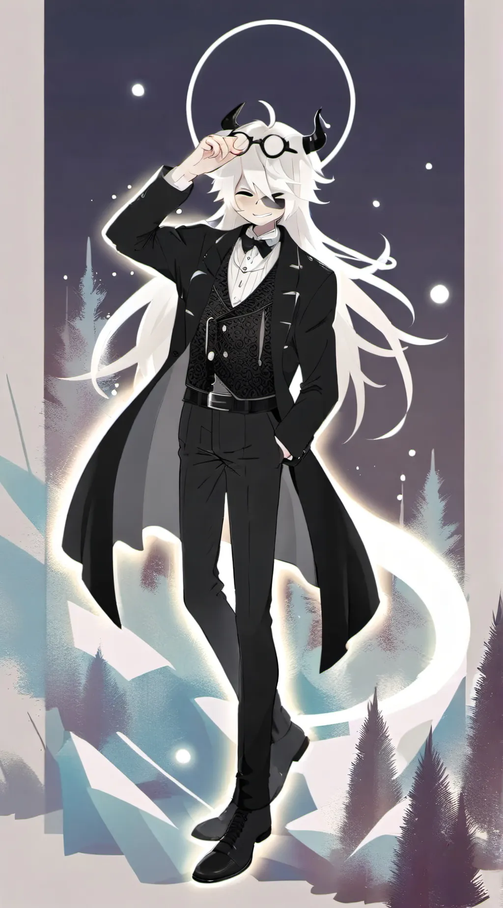 ai character: Edward FPE  background