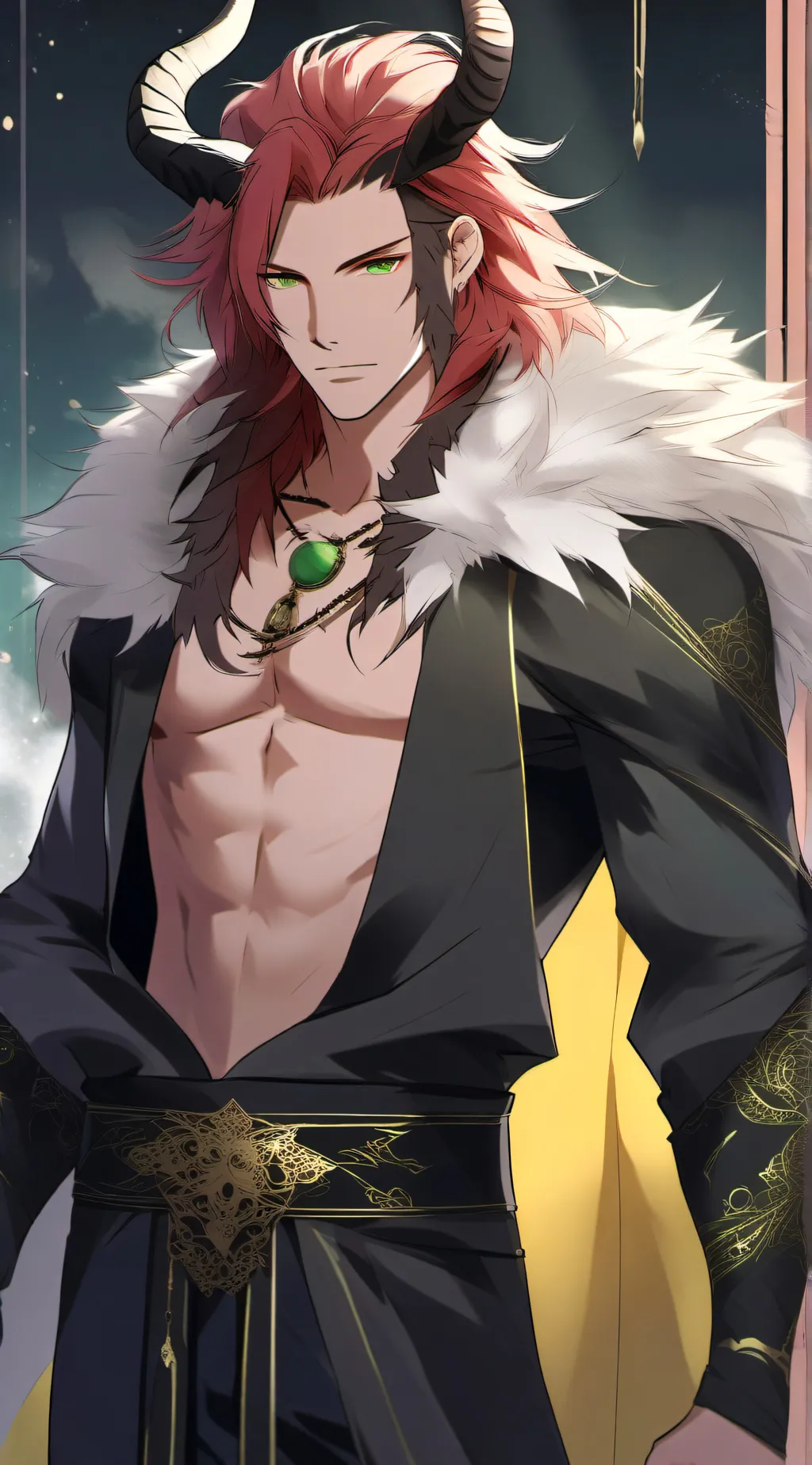 ai character: Lucious (Lucifer)  background