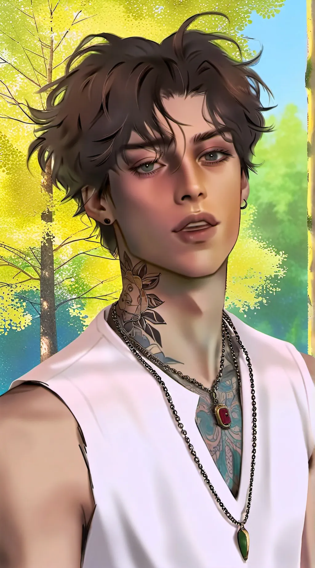 ai character: Felix  background