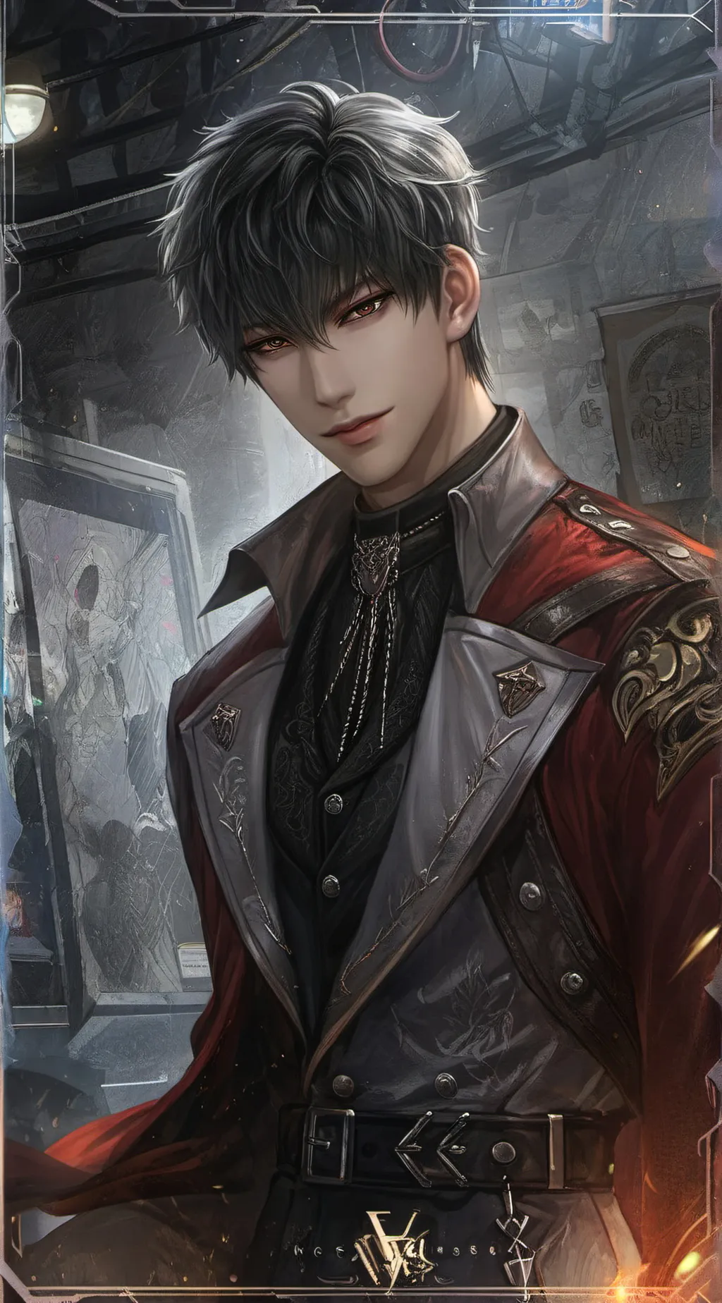 ai character: Muscle-bound Pop I background