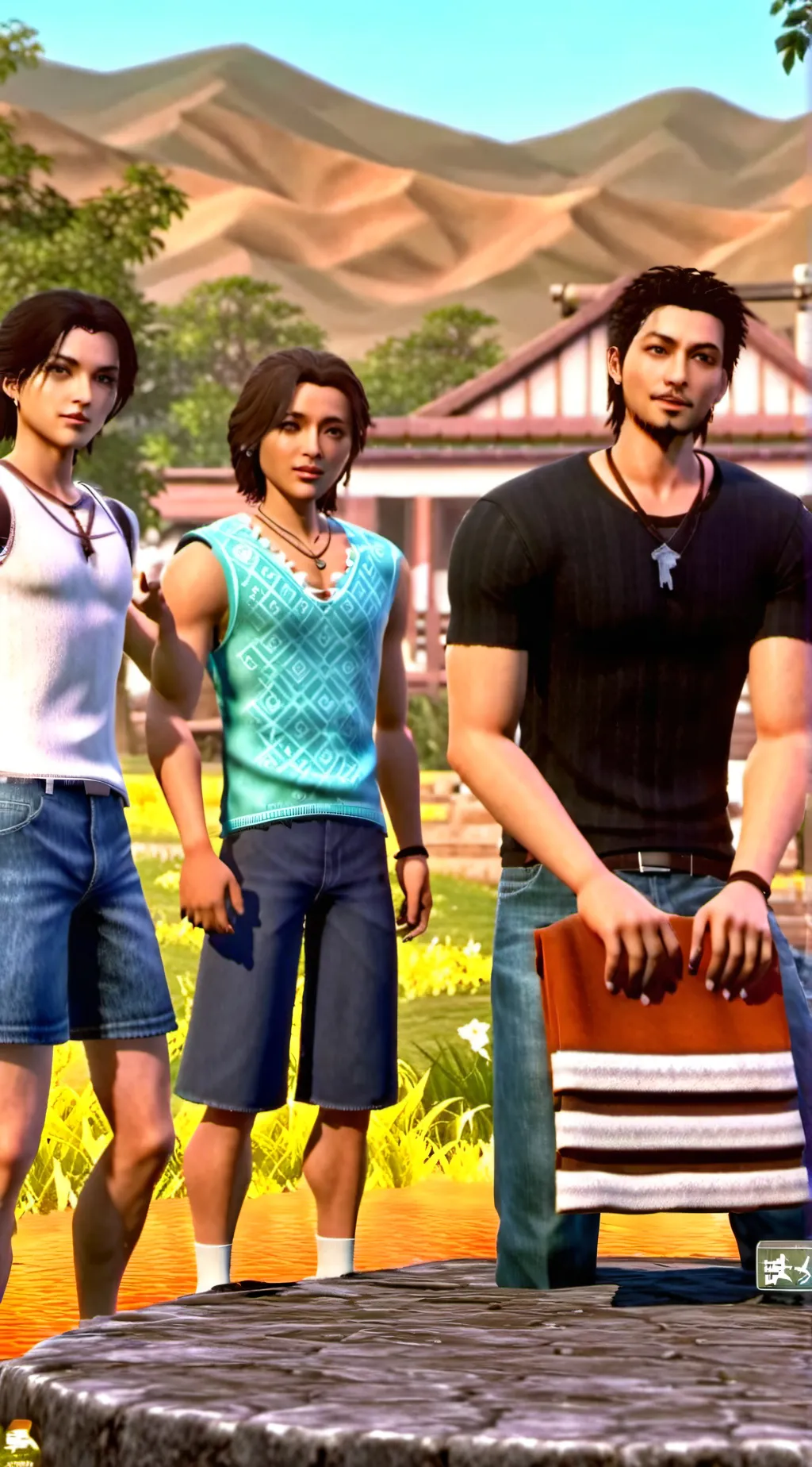 ai character: Kale background