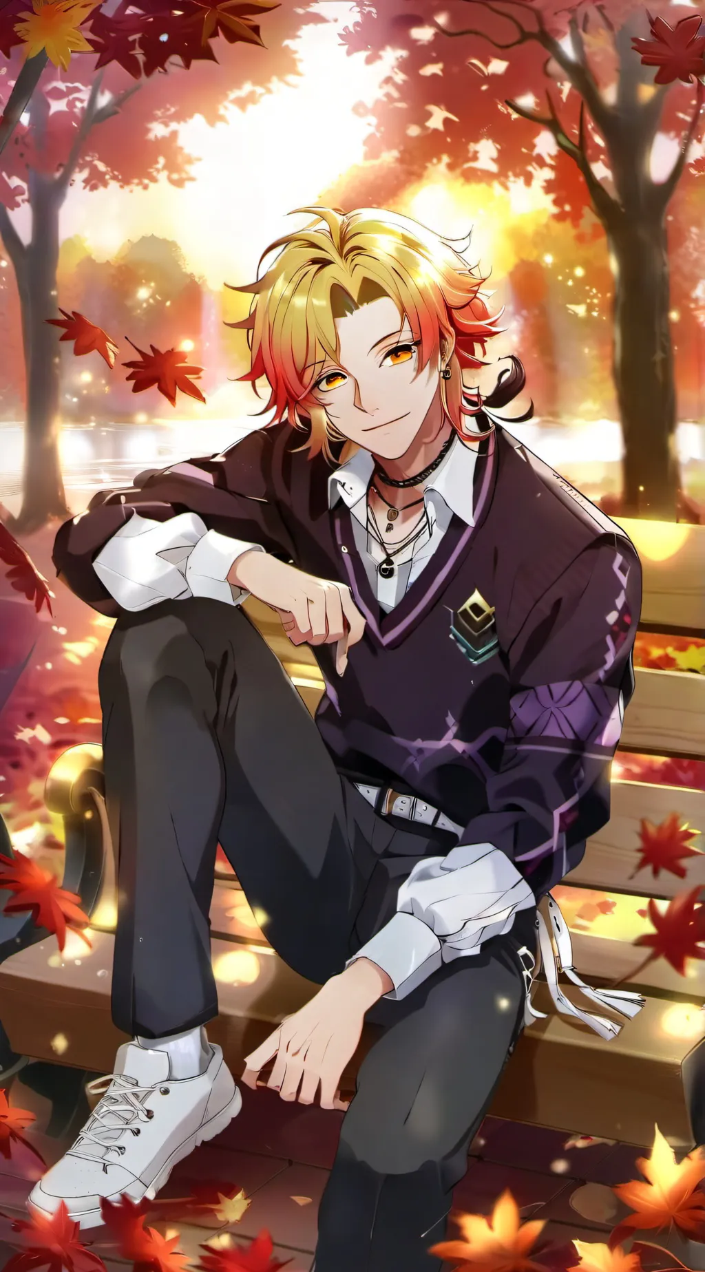 ai character: Kyojuro  background