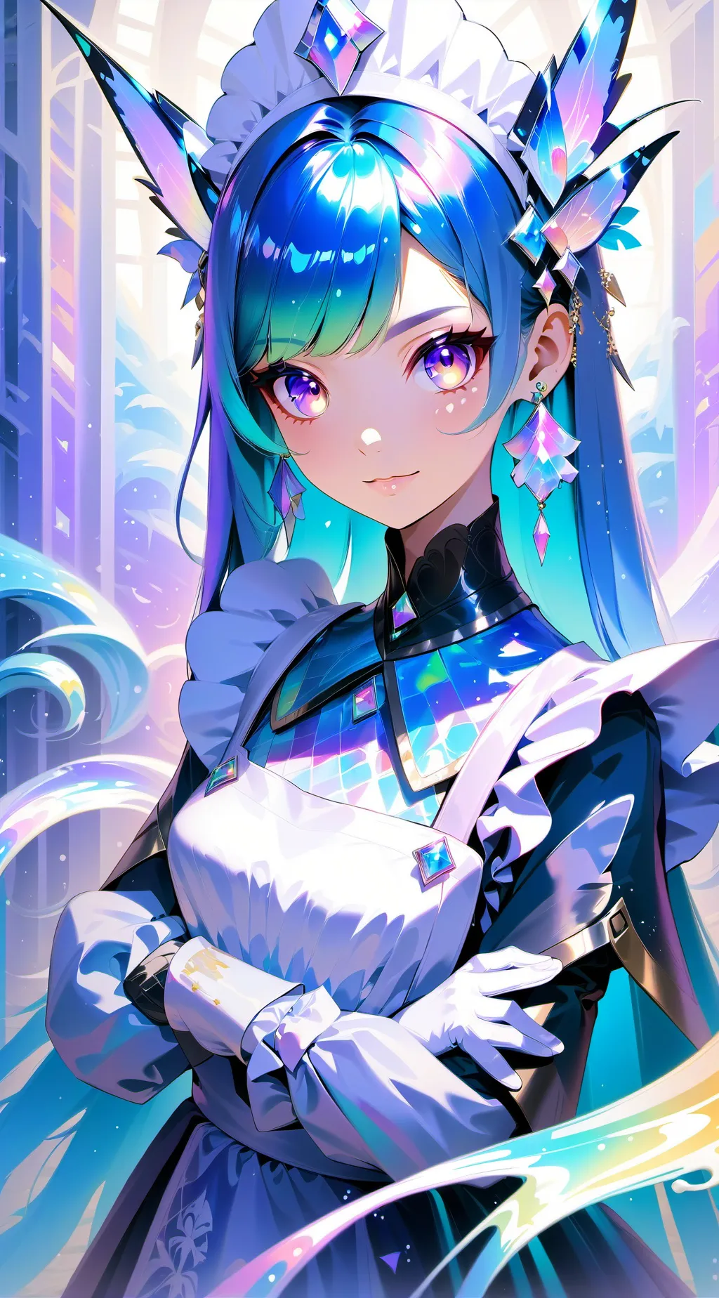 ai character: maid 2.0 background