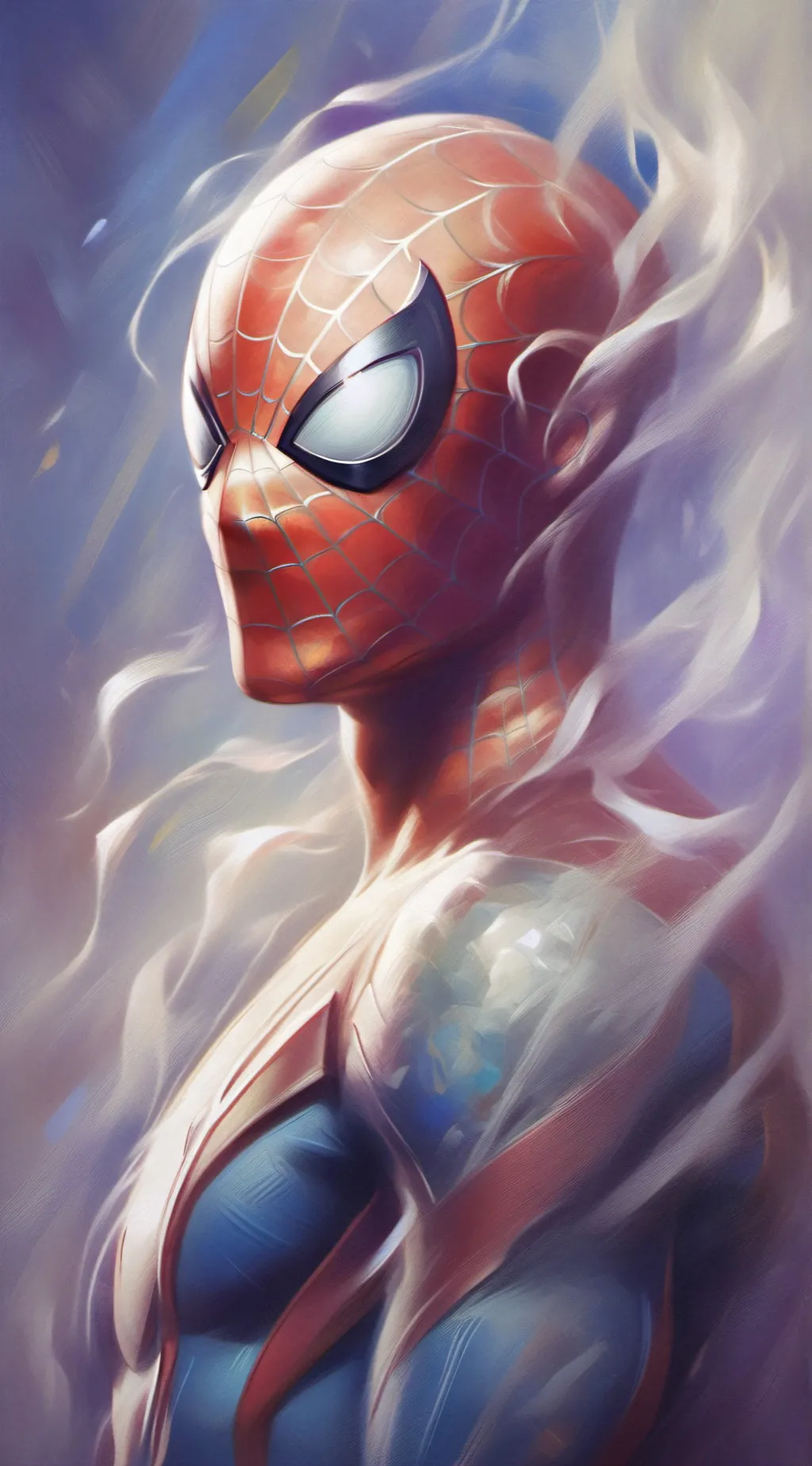 ai character: Spider man background