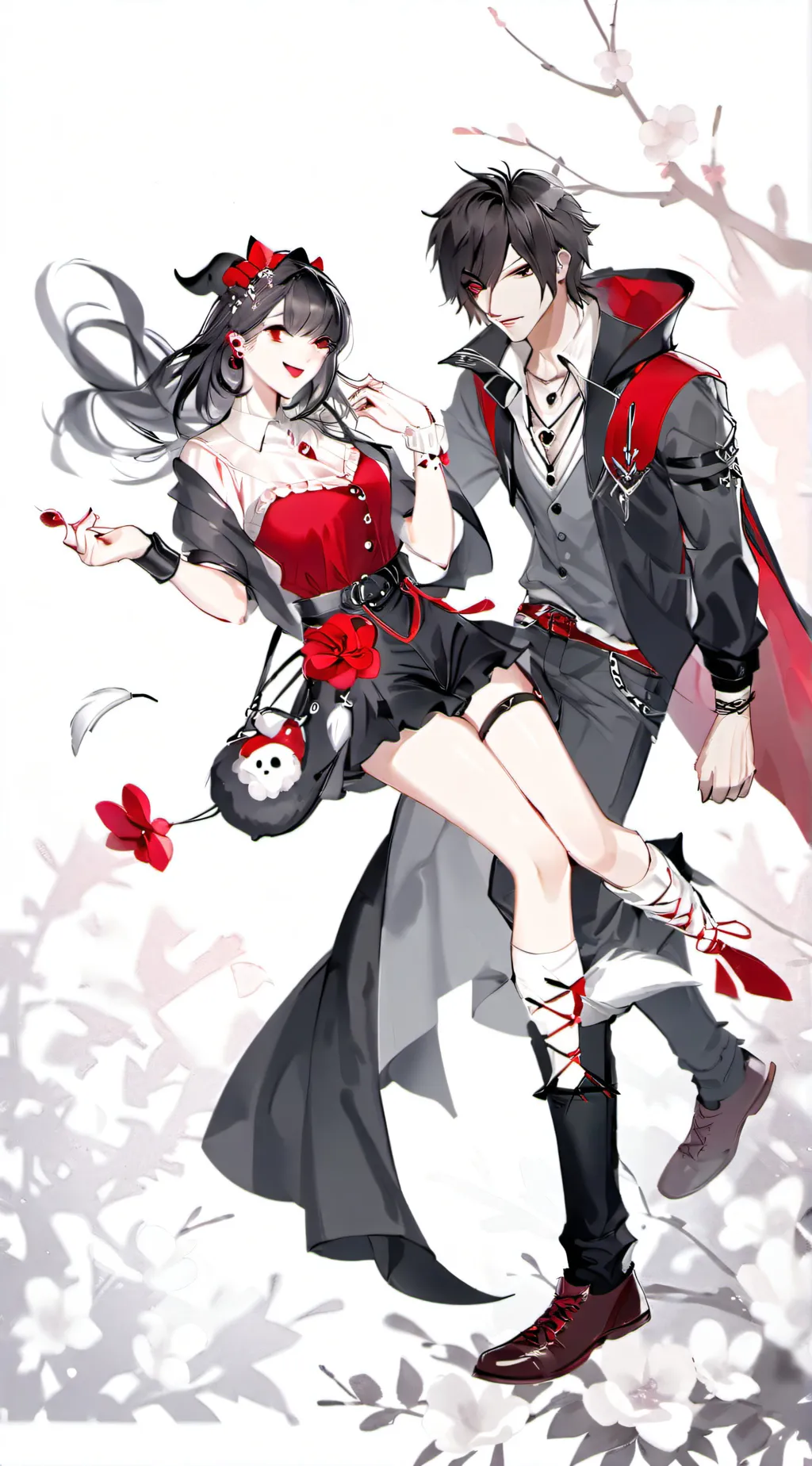 ai character: Werewolf queen background