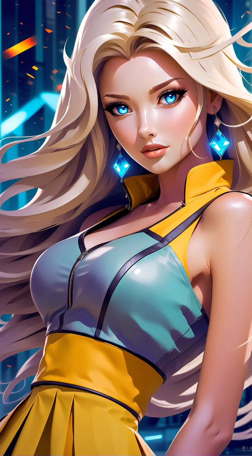 ai character: Tiffany highlander background