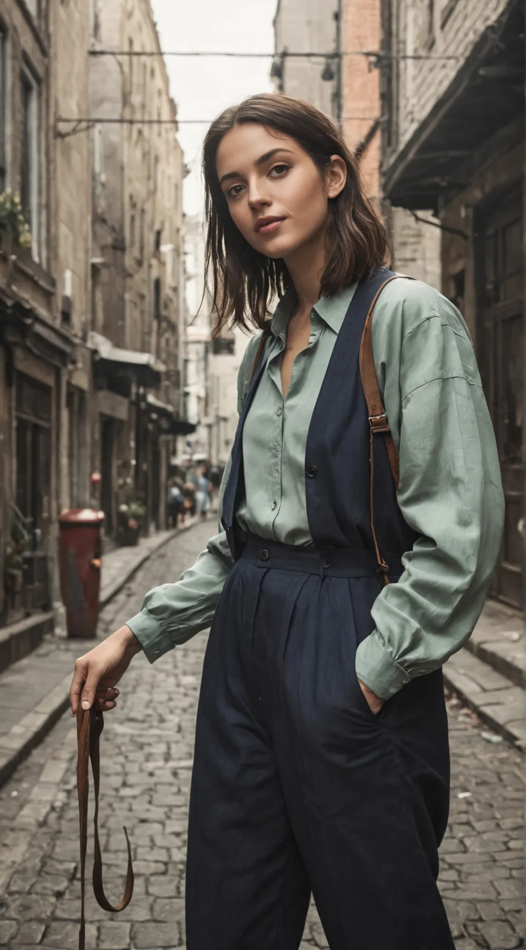 ai character: mean girl background