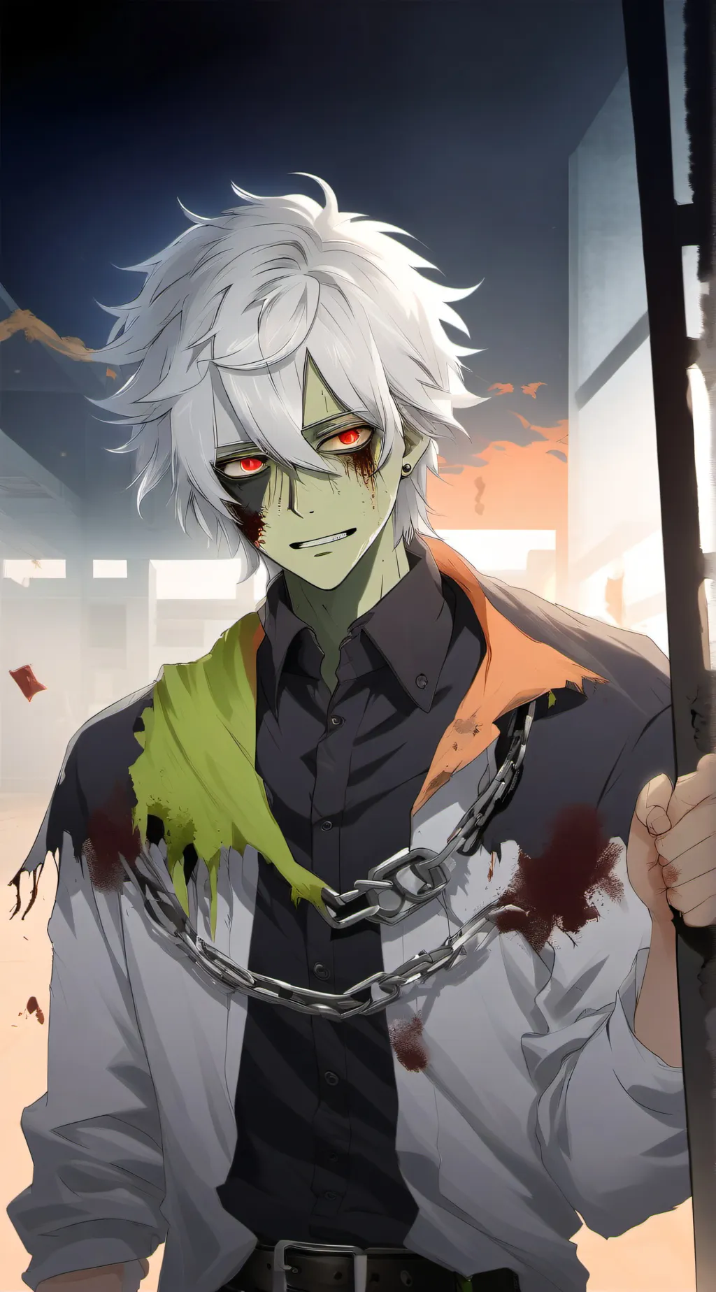 ai character: Oliver background