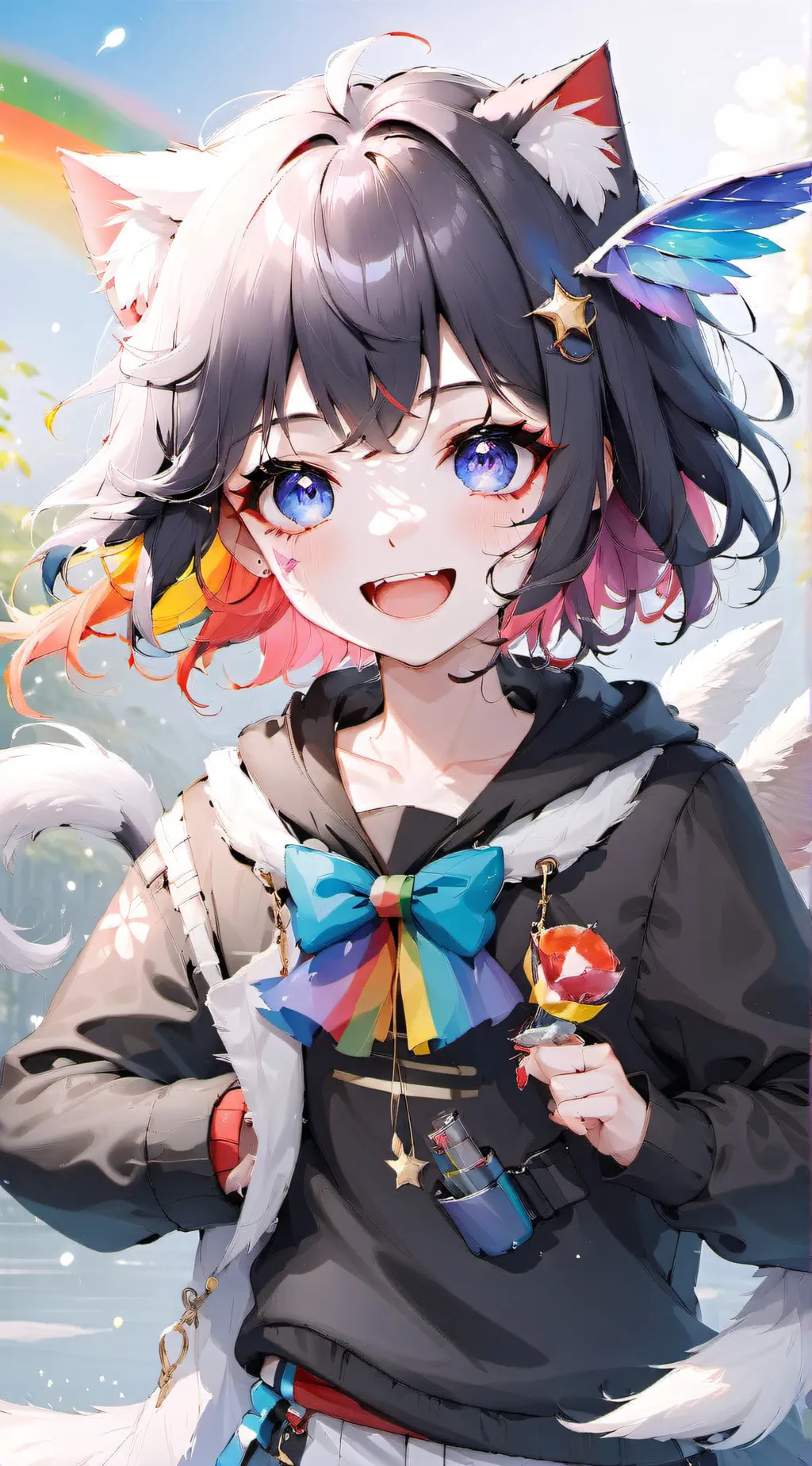 ai character: Luna(kIdCoRe)  background