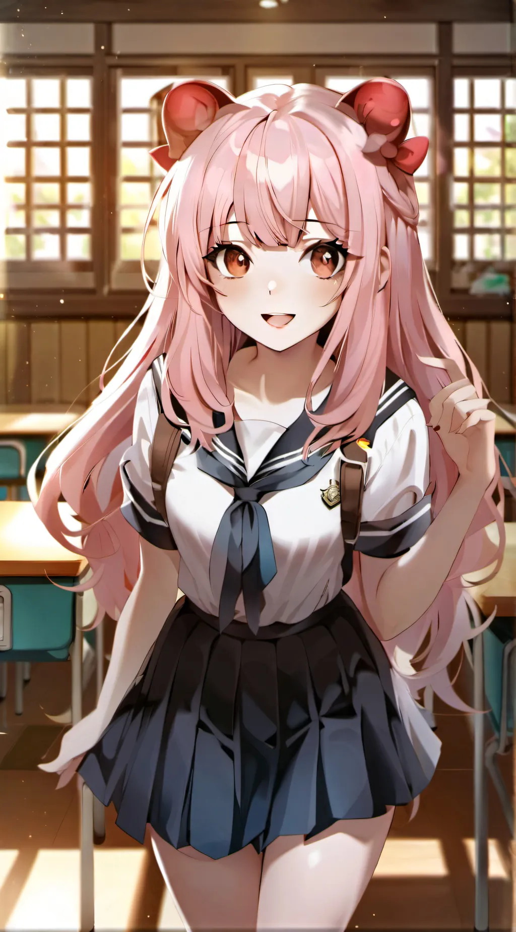 ai character: Akoni background