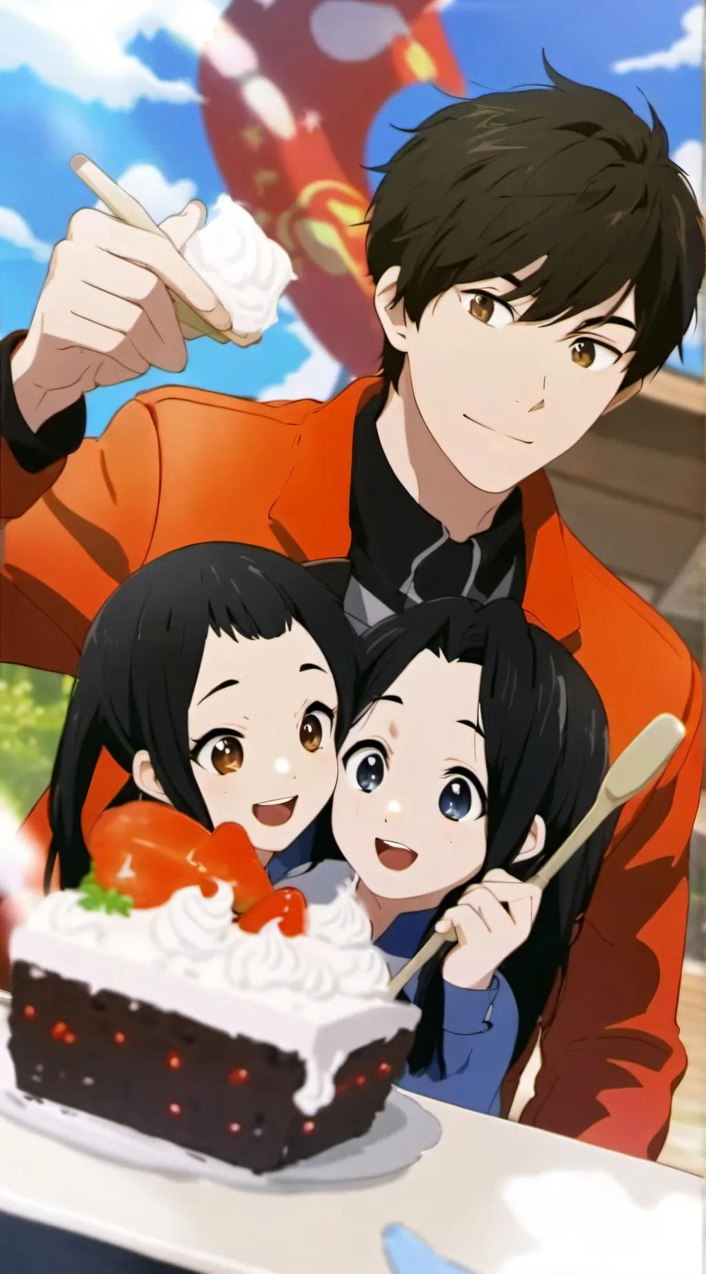 ai character: The Thundermans  background