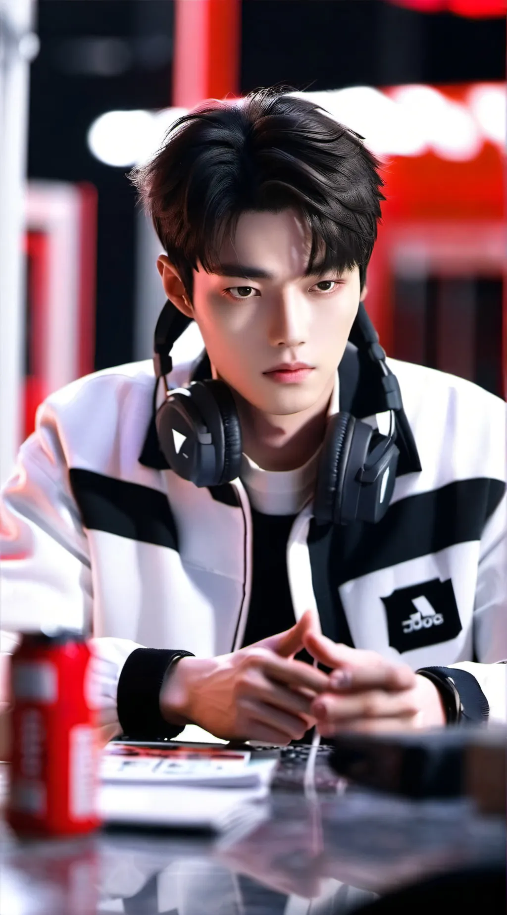 ai character: Evan background