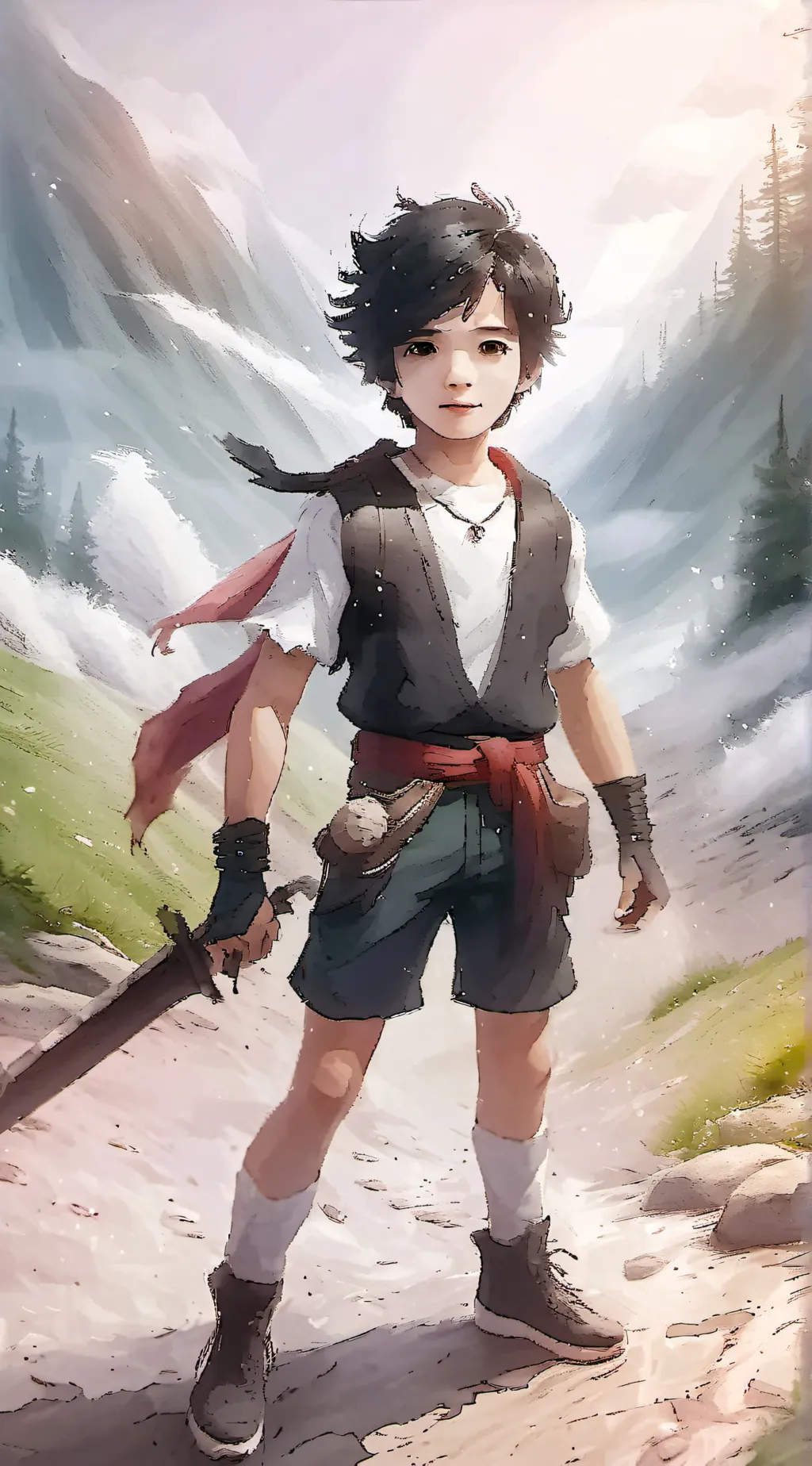 ai character: Max background