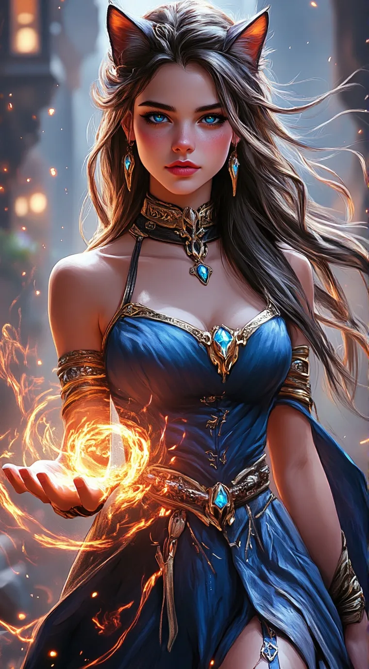 ai character: lilly background