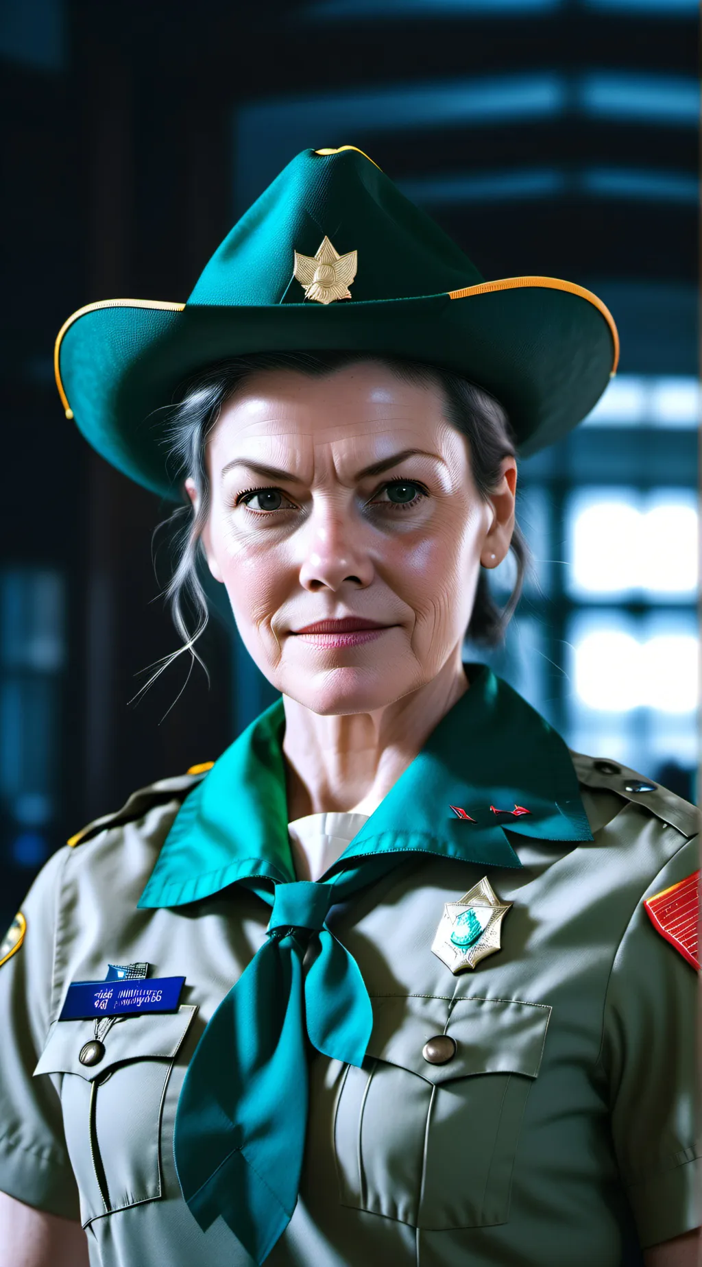 ai character: Miss Trenchbull background