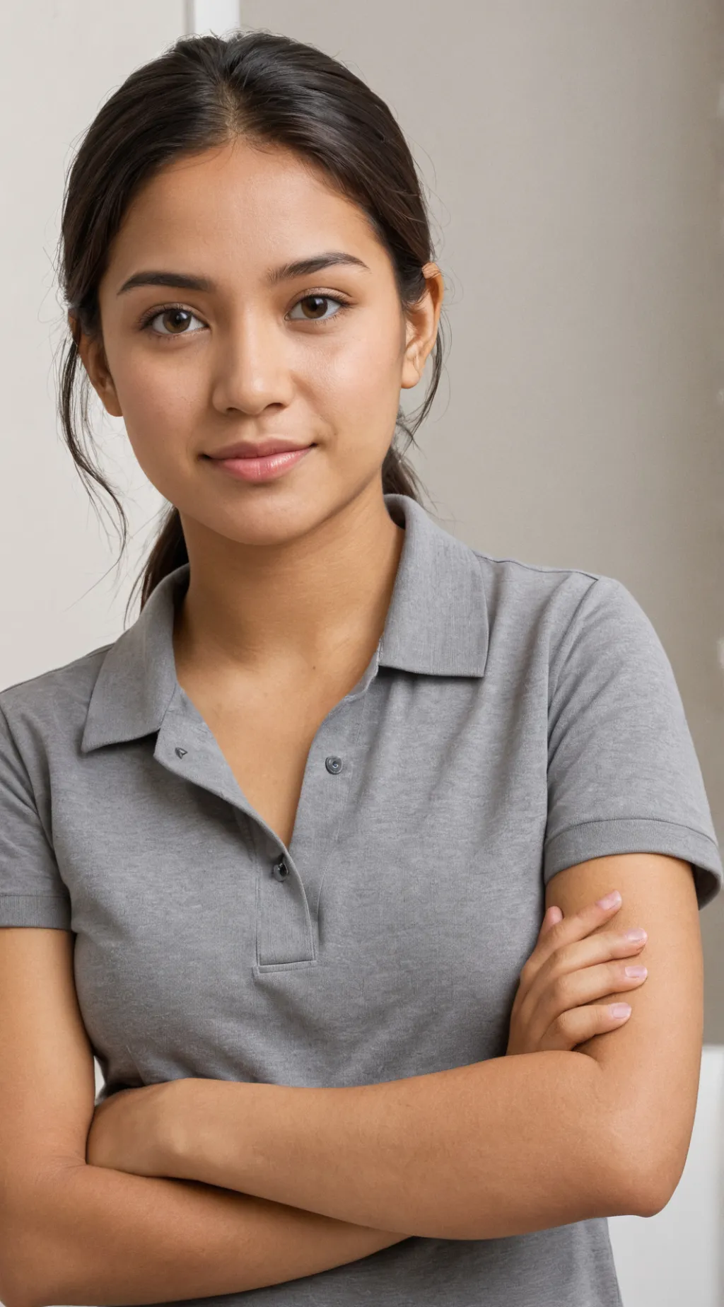 ai character: Maria  background