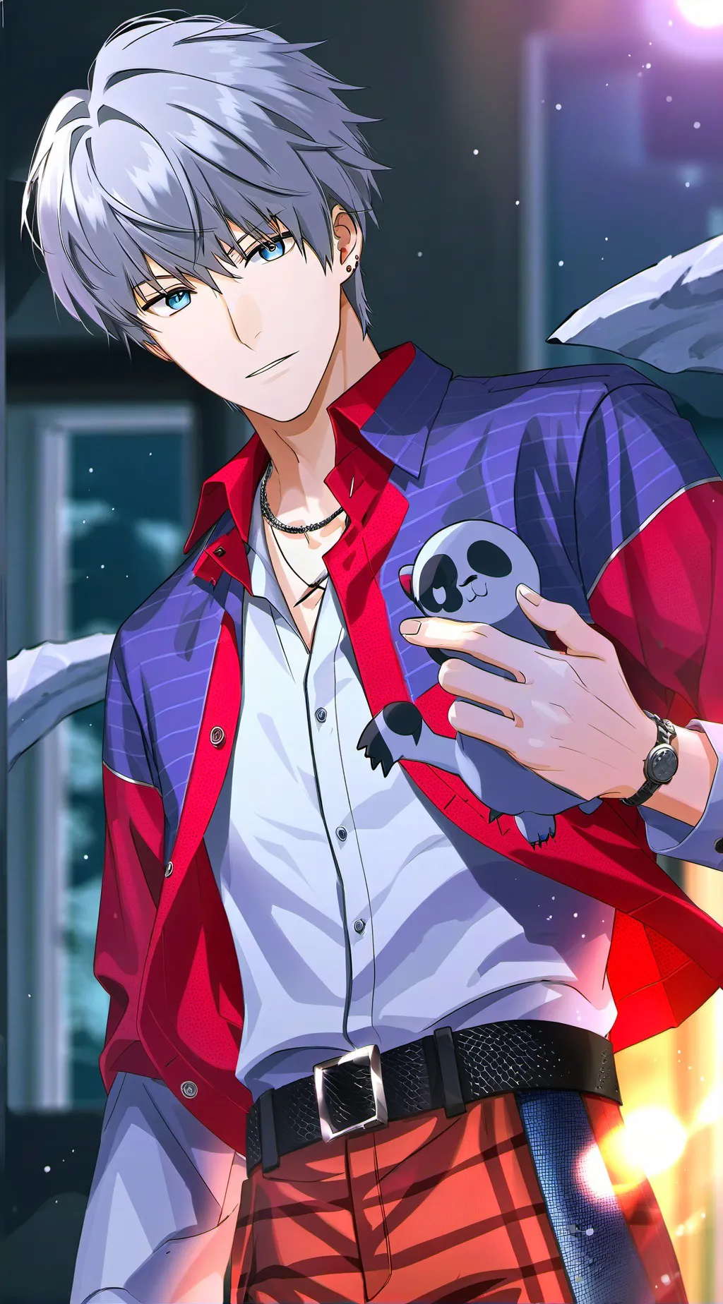 ai character: sus Employee  background