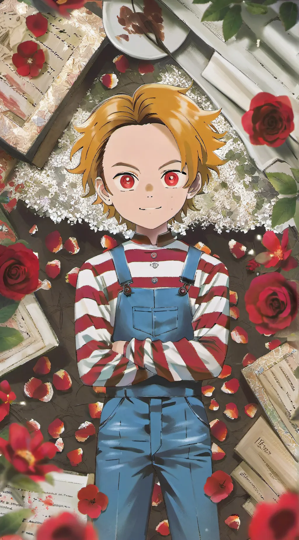 ai character: Ai Chucky  background