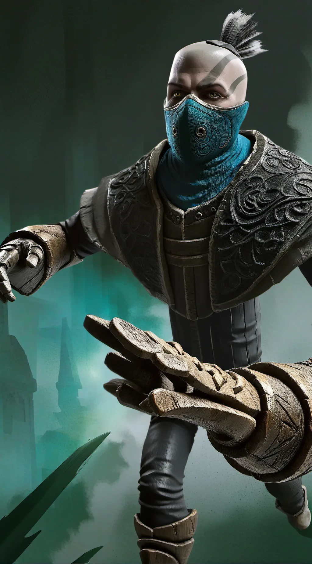 ai character: the boiled one background