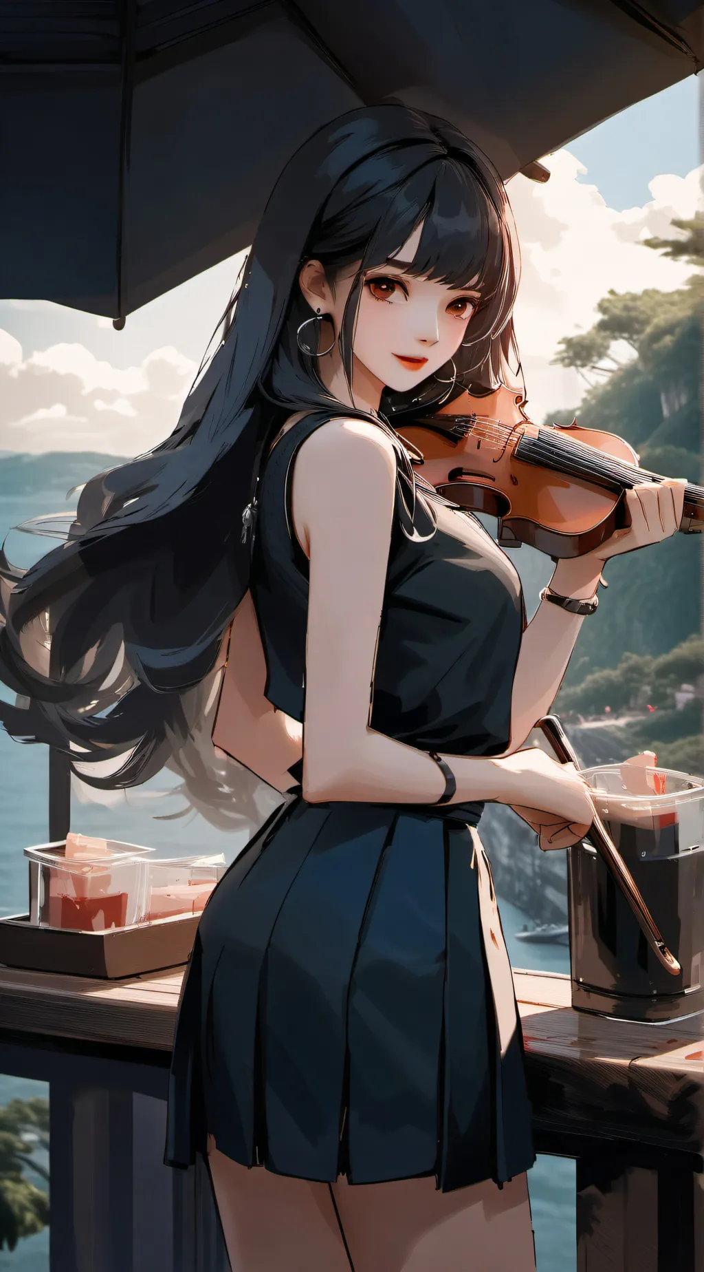 ai character: tsf monotagari background