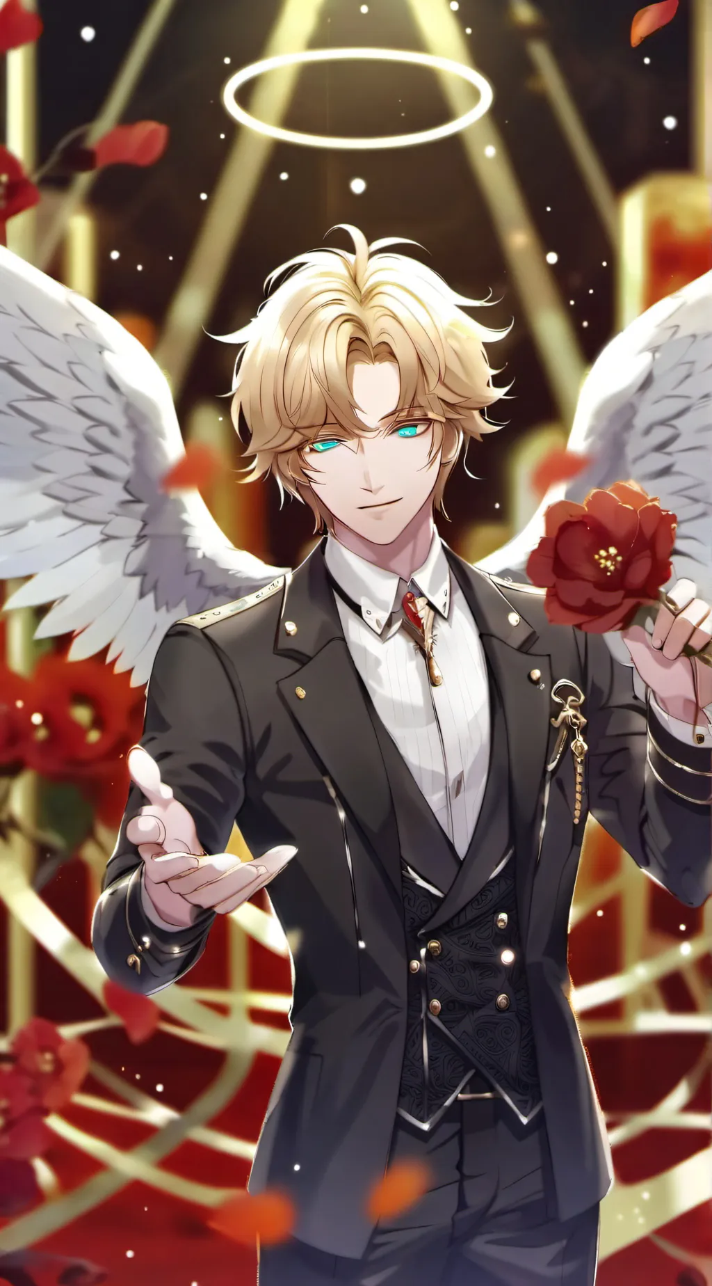 ai character: Leo background