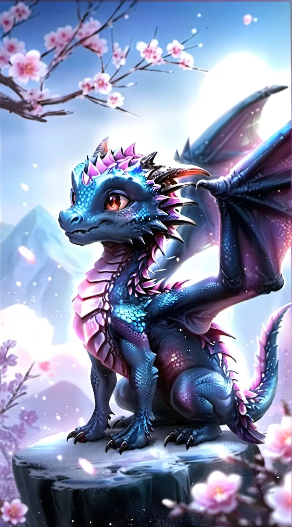 ai character: Midnight background