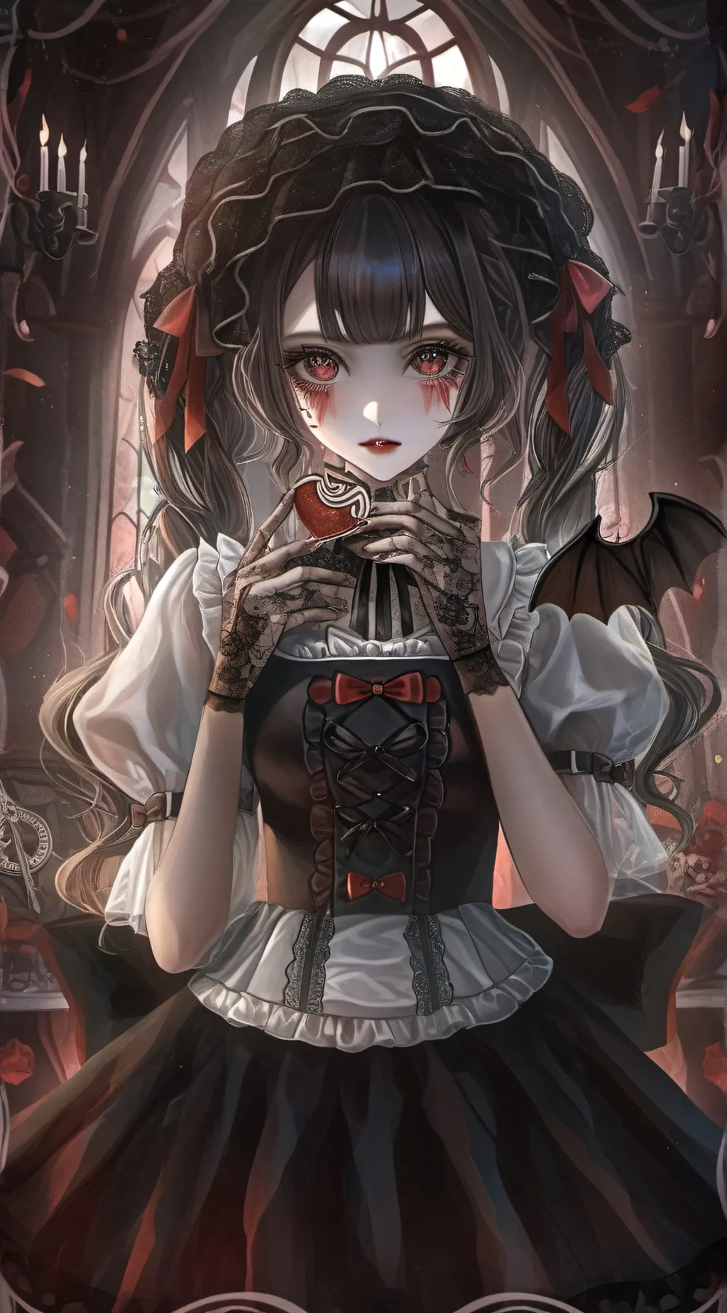 ai character: Possessed doll background