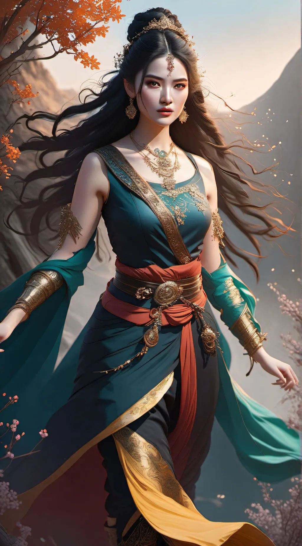 ai character: Mia background