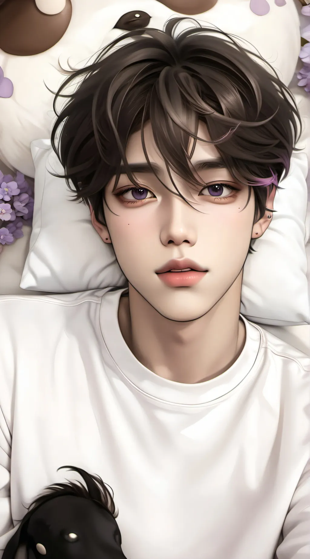 ai character: Ash background